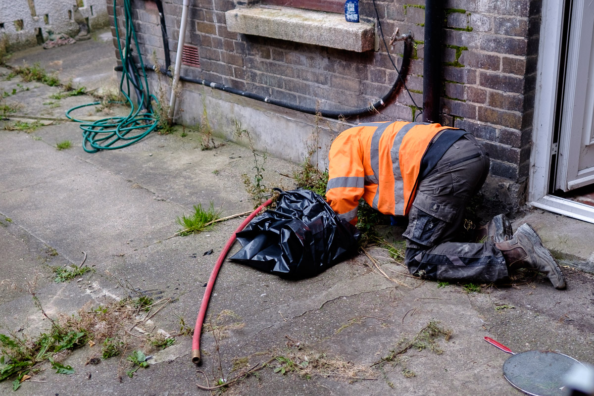 Clearing Drains