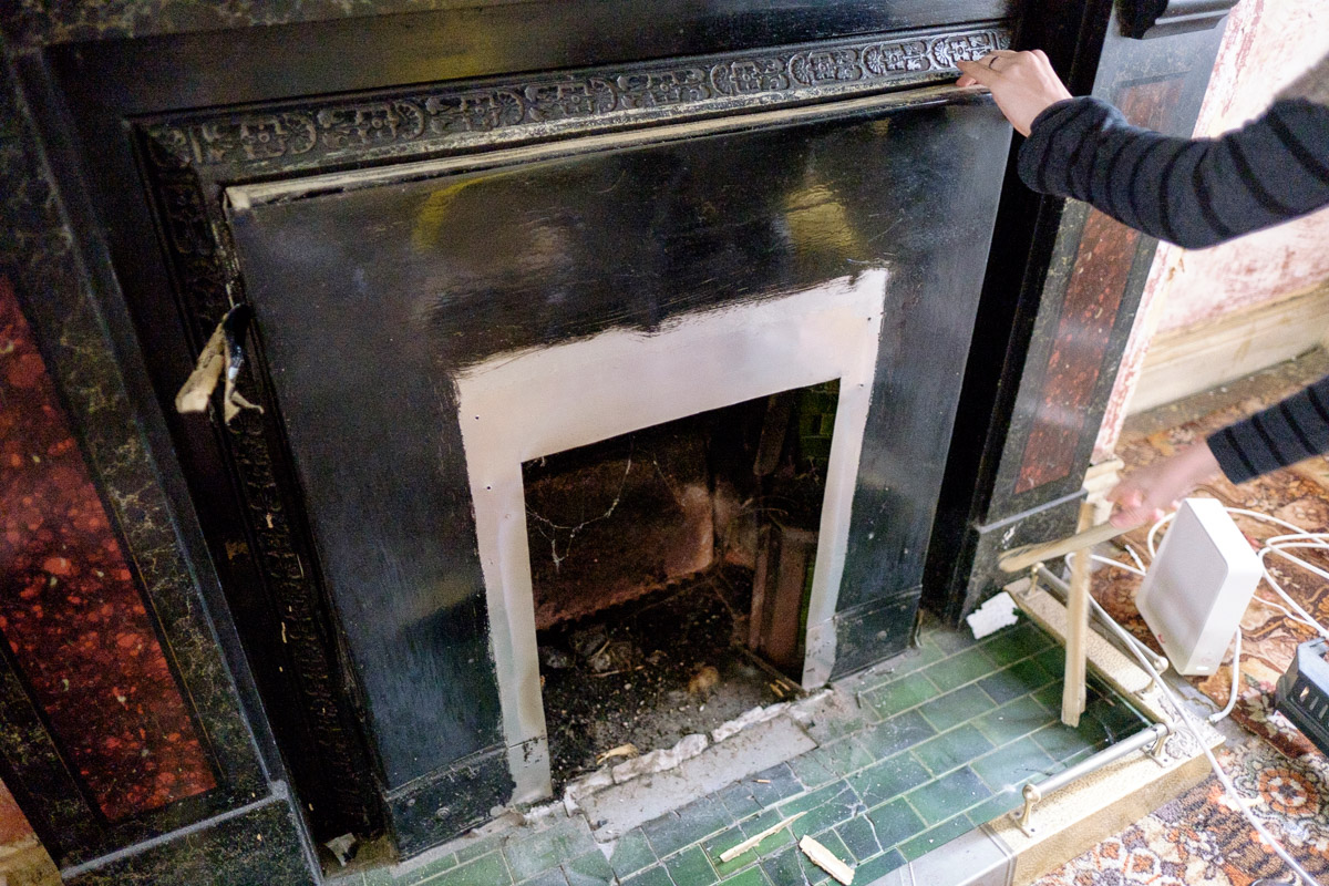 Hidden Fireplace